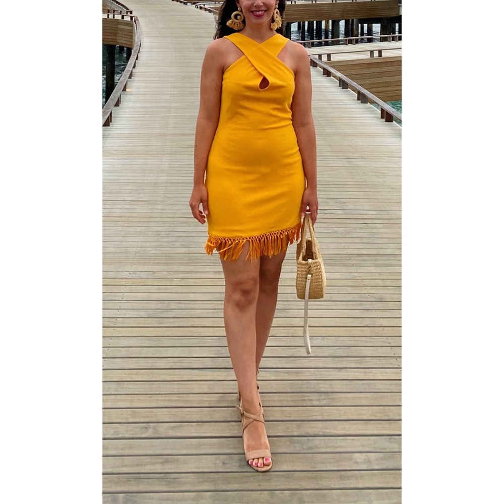 SAYLOR Mango Leyna Mini Dress Size M